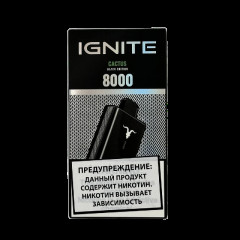 Электронная сигарета IGNITE V80 8000 затяжек Кактус